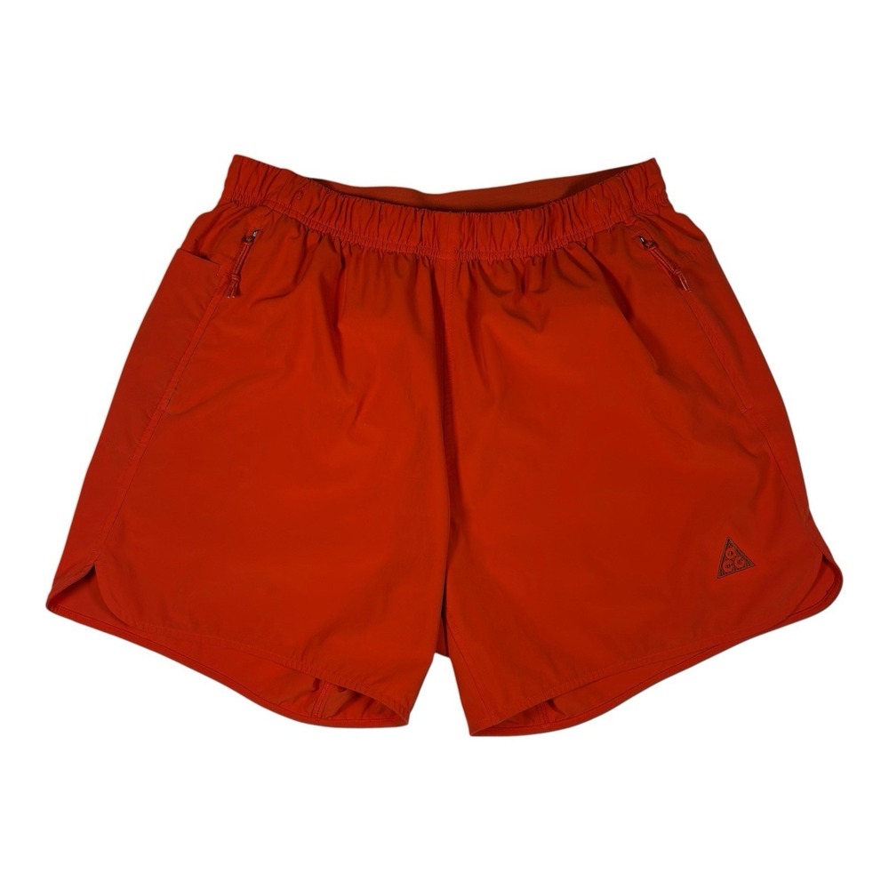 Nike ACG Mens MEDIUM Dri-FIT Shorts DN3955-696 Red New Sands
